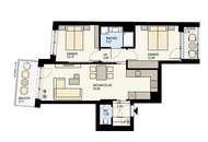 3-ZIMMER BALKONWOHNUNG MIT WASSERBLICK