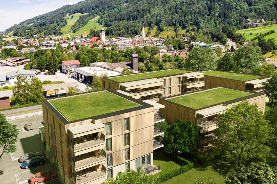 Hochwertige Neubauwohnung in Zentrumsnähe TOP O 1.4 - Projekt "Wohnpark Schladming", Wohnung-kauf, 770.000,€, 8970 Liezen