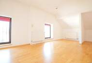Lichtdurchflutete Dachgeschosswohnung mit 27 m² Aussichts-Loggia und PKW-Garage; PROVISIONSFREI