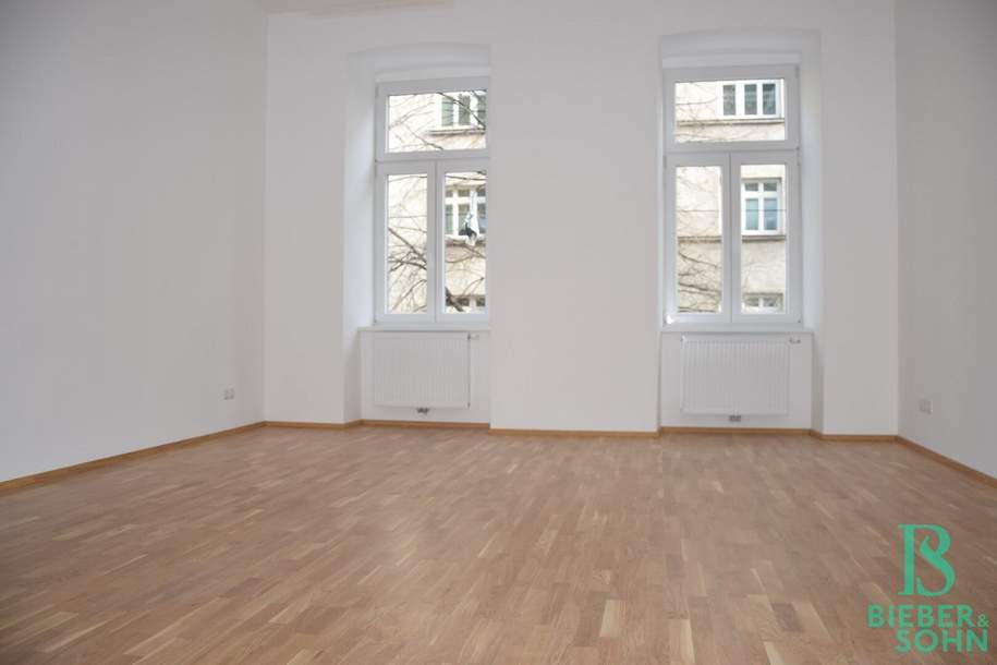 Mitten im 5.! Sonnige, top renovierte Altbauwohnung, Wohnung-miete, 1.359,66,€, 1050 Wien 5., Margareten
