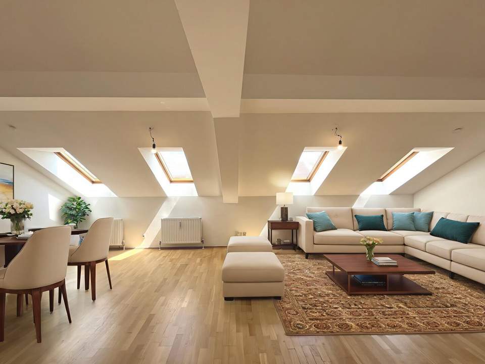 1060! Helles 1 Zimmer DG-Loft mit neuer Küche Nähe Naschmarkt!