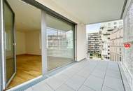 Energieeffizienter 59m² Terrassen-Erstbezug mit Erdwärme, Photovoltaik, Deckenkühlung u. weitläufiger Gemeinschaftsterrasse Nähe Schloss Belvedere