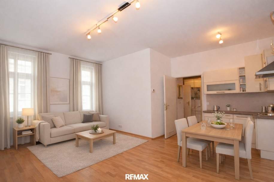 Top-gepflegte und ruhige Wohnung in historischem Vorstadthaus, Wohnung-kauf, 190.000,€, 1140 Wien 14., Penzing