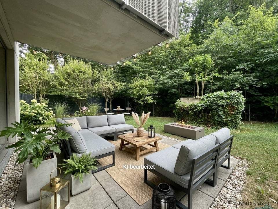 EINMALIG! Familienwohnung mit riesigem Garten am Waldrand + Garage | Neuwaldegg
