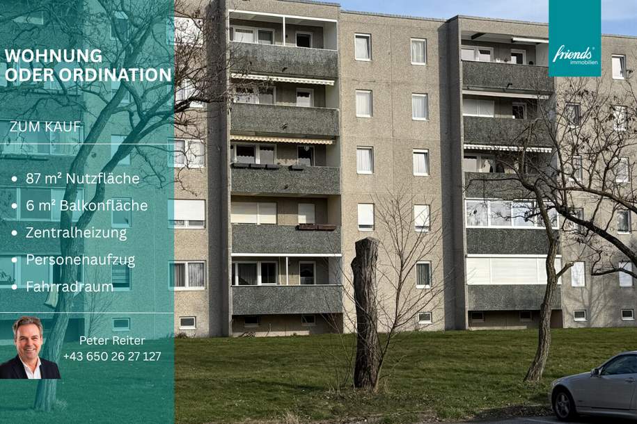 Wohnen oder Ordination, Wohnung-kauf, 309.000,€, 2500 Baden
