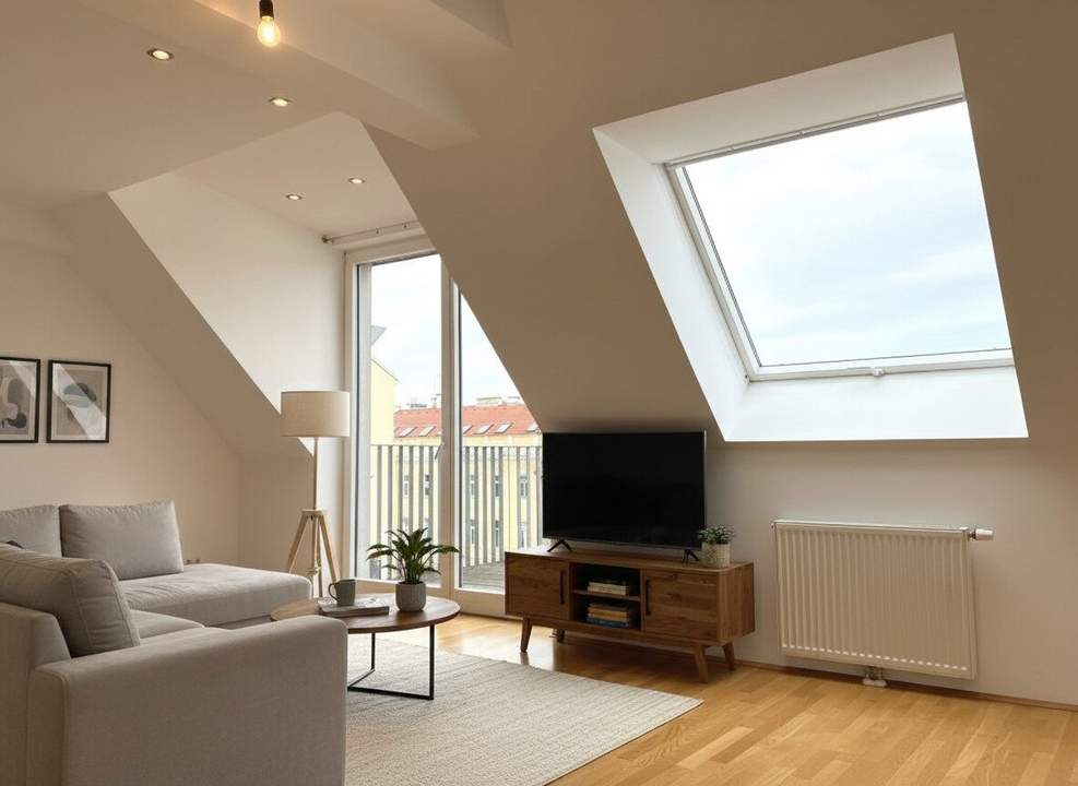 Schöne 4-Zimmer DG-Maisonette mit Balkon und perfekter Anbindung!