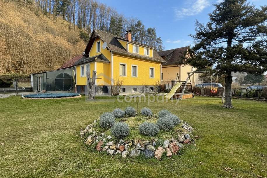 DEN SOMMER SCHON IM NEUEN HAUS mit Pool, Platz und viel Garten!, Haus-kauf, 325.000,€, 2831 Neunkirchen