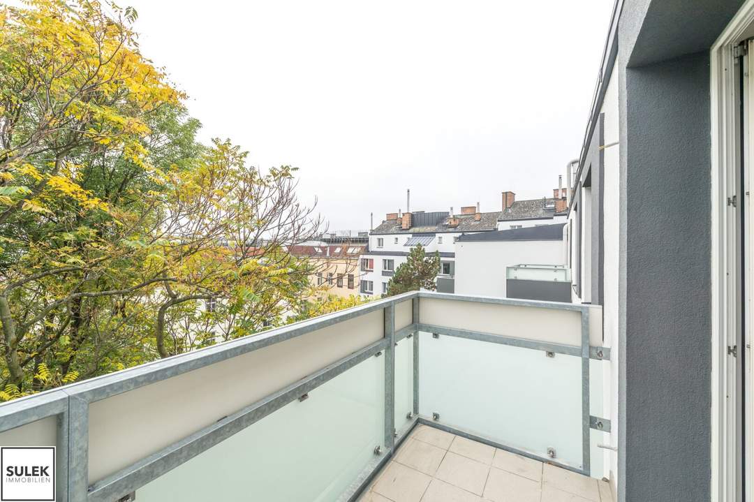 Perfekt aufgeteilte Zwei-Zimmer-Wohnung mit sonnigem Balkon in Penzing; ab Mai