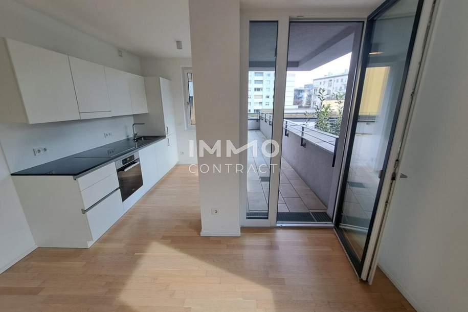 ++Neuwertige 2 Zimmer City-Wohnung mit Loggia und 29m² großer Terrasse im Zentrum von Linz++, Wohnung-miete, 1.049,00,€, 4020 Linz(Stadt)