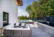 STARTPREIS! Luxuriöse Doppelhaushälfte mit Pool und Seeblick in Fuschl