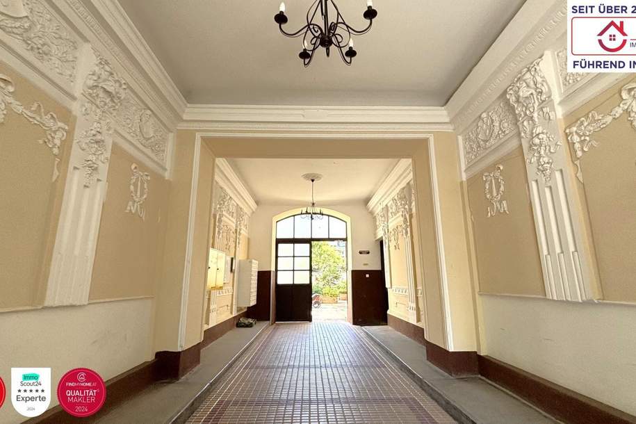 Kernsaniert &amp; modern: 1-Zimmer-Wohnung in Top-Lage des 2. Bezirks, Wohnung-kauf, 210.000,€, 1020 Wien 2., Leopoldstadt