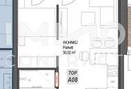 Kompakte Kleinwohnung mit Traumblick in den STADTTERRASSEN PEUERBACH - provisionsfrei ** JETZT FRÜHKÄUFER-RABATT!**