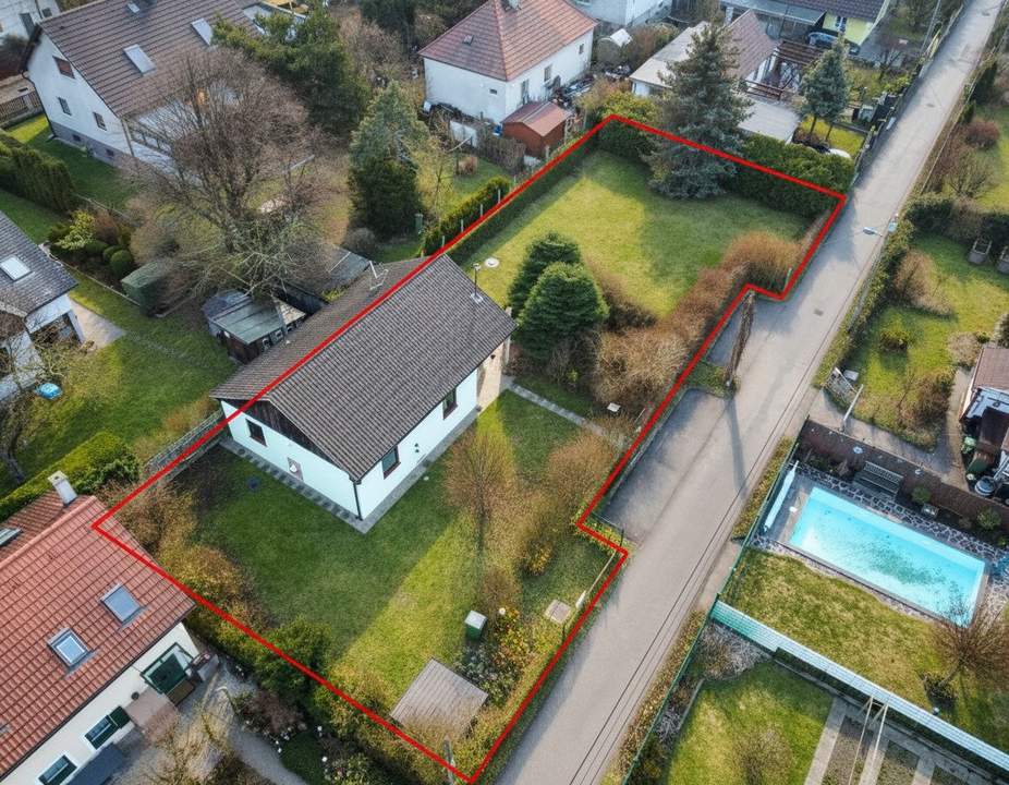 Mühlwasser, Lobau, Donauinsel | Doppelgrundstück I Wohnen in Ruhegrünlage beim Wasser