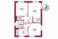 MODERNE ERSTBEZUG HÄUSER mit Grün- &amp; Weitblick | Nähe Wien I Panorama-Dachterrasse &amp; Garten I 2 überdachte Stellplätze I Luftwärmepumpe &amp; Smart Home