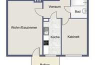 Wohlfühl-Hit im Süden Wiens: Helle 2-Zimmer-Wohnung mit Traum-Loggia