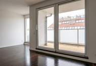 Zentral begehbare DG-Maisonette-Wohnung mit Freifläche auf Wohnebene und Dachterrasse