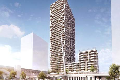 Einzugszuckerl! Vorsorgewohnungen im „Marina Tower“ – Investieren mit Weitblick, Wohnung-kauf, 639.000,€, 1020 Wien 2., Leopoldstadt