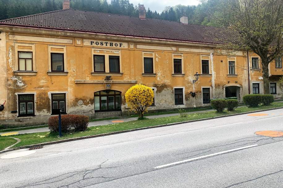 Ihre Eigentumswohnung im historischem Gebäude "Posthof" nahe dem Semmering!, Wohnung-kauf, 69.500,€, 2641 Neunkirchen