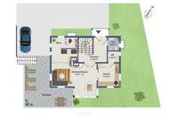 Laßnitzhöhe: Wohnen im Grünen! Familienhaus mit Aussicht, Wellness & viel Platz