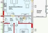 3-Zimmer Wohnung mit Terrasse nahe Dorfplatz