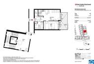 Moderne 2 Zimmerwohnung mit großzügiger Freifläche!