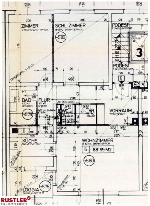 3-Zimmer-Wohnung mit Loggia!