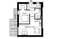 Moderne Eleganz an der Alten Donau – Durchdachte 2-Zimmer-Dachgeschosswohnung