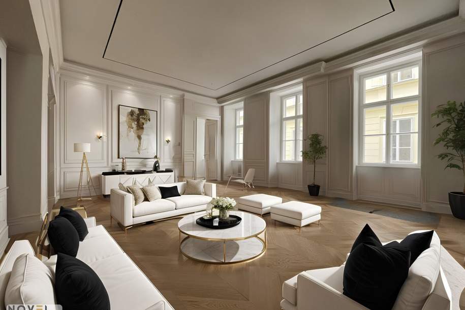 Historischer Charme trifft auf Moderne! Im Herzen von Wien!, Wohnung-kauf, 1.890.000,€, 1010 Wien 1., Innere Stadt