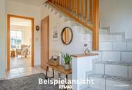Vermietete Maisonette-Wohnung mit Terrasse, Eigengarten und Carport