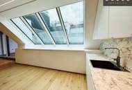 AN DER GRENZE ZUM 1. BEZIRK | EDLE DACHGESCHOSSWOHNUNG | RUHIGE 12 m2 TERRASSE | 1030 AM STADTPARK | 4 ZIMMER