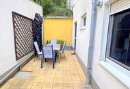 Neuwertig. Komfortabel. Mit Balkon. Mit privatem Patio. Im Zentrum.