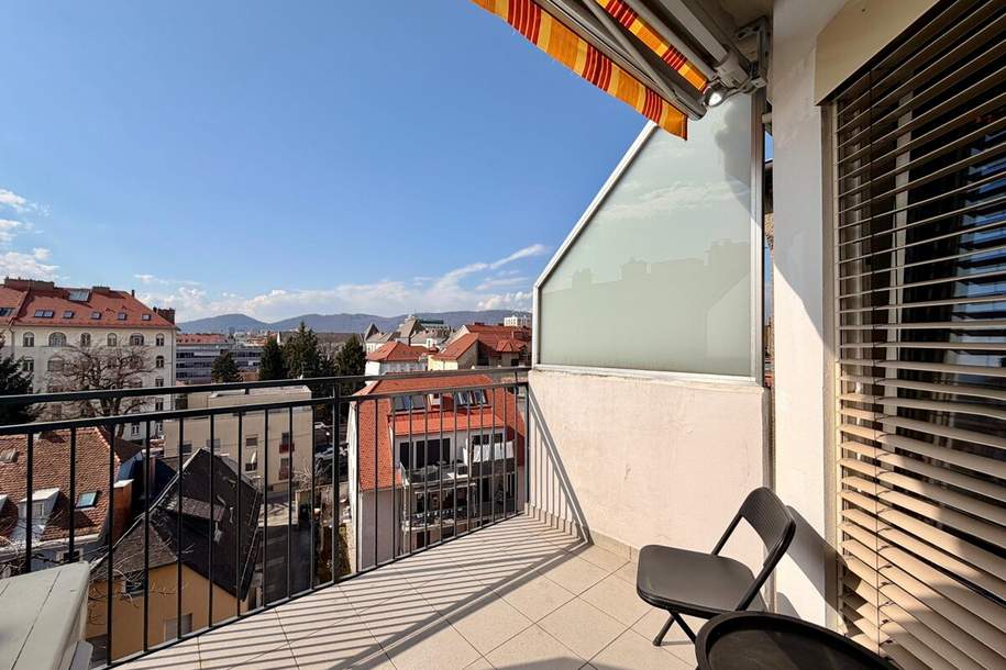 Ca. 7,8 % Rendite p.a. - Airbnb Dachgeschosswohnung mit rd. 106 m², Einnahmen bis zu 40.000 Euro!, Wohnung-kauf, 498.000,€, 8010 Graz(Stadt)