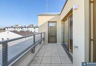 PROVISIONSFREI! 3-Zimmer-Dachgeschoß mit urbanem Fernblick und Terrasse