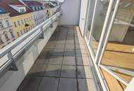 Lichtdurchflutete 3 Zimmer DG-Wohnung mit Terrasse & Klimaanlage im Herzen des 9. Bezirks - Glasergasse