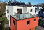 Modernes Familienhaus (2019) mit 6 Zimmern, Wohnkeller, Dachterrasse, Garten und 2 Stellplätzen