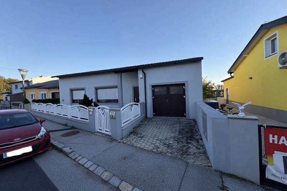 "BUNGALOWgartenGARAGE", Haus-kauf, 498.000,€, 2431 Bruck an der Leitha