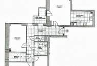 DACHGESCHOSS, gepflegte 103 m2 Neubau mit Loggia und Balkon, Wohnküche, 3 Zimmer, Wannenbad, Parketten, Holbeingasse