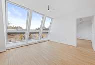 Erstbezug - Atemberaubende Dachterrasse in den Innenhof!
