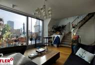 LUXUS PUR - TRAUMHAFTE DACHTERRASSENWOHNUNG AUF 3 ETAGEN - KLIMATISIERT!