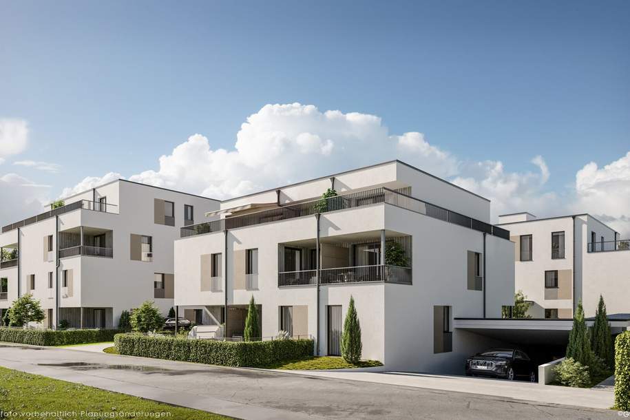 DAS QUARTETT – Exklusives Wohnen mit privatem Seezugang - Baustart April 2026, Wohnung-kauf, 409.000,€, 9220 Villach Land