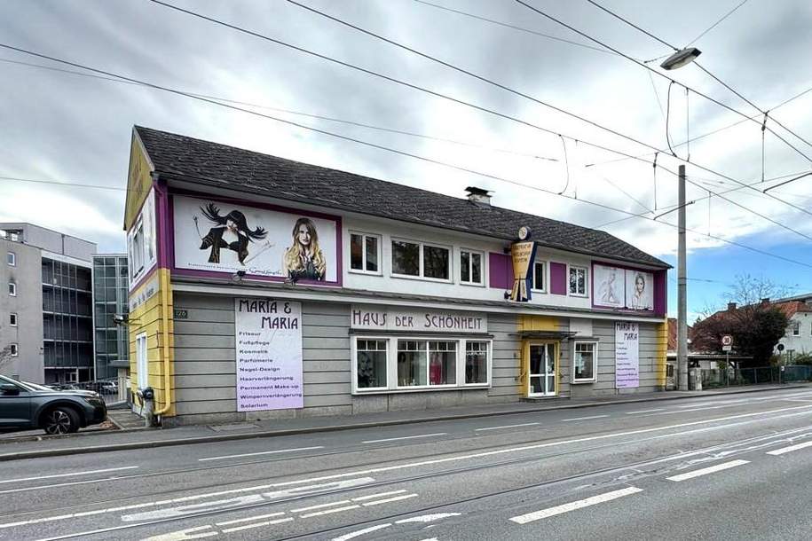 Attraktives Geschäftshaus in Graz-St. Peter – Vielseitig nutzbar!, Gewerbeobjekt-kauf, 590.000,€, 8010 Graz(Stadt)