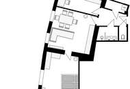 Generalsanierte 3 Zi.Wohnung in zentraler Lage mit Donaukanal-Blick (2 getrennt begehbare Zimmer)