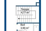 Große 4-Zimmer Maisonette mit Balkon und Grünblick