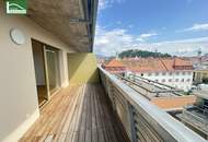 Zentrale 2-Zimmer-Wohnung mit Balkon, Schlossbergblick und Tiefgarage - JETZT ANFRAGEN