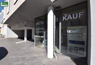 Fenster und Eingang bei der Donaufelder Straße! Vielseitig nutzbare Praxis/Ordination/Gastronomie/Einzelhandel in Toplage nahe Kagraner Platz