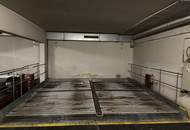 Tiefgaragen-Parkplatz mit großzügiger Einfahrt und viel Rangierplatz