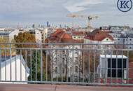 Luxus-Dachgeschosswohnung mit Galerie und zwei Terrassen in bester Lage des 9. Bezirks