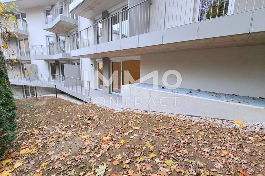 Erstbezug: geförderte 2 Zimmer Wohnung mit EIGENGARTEN und Balkon - Wiener Straße 197c - Top 08, Wohnung-miete, 710,93,€, 8051 Graz(Stadt)