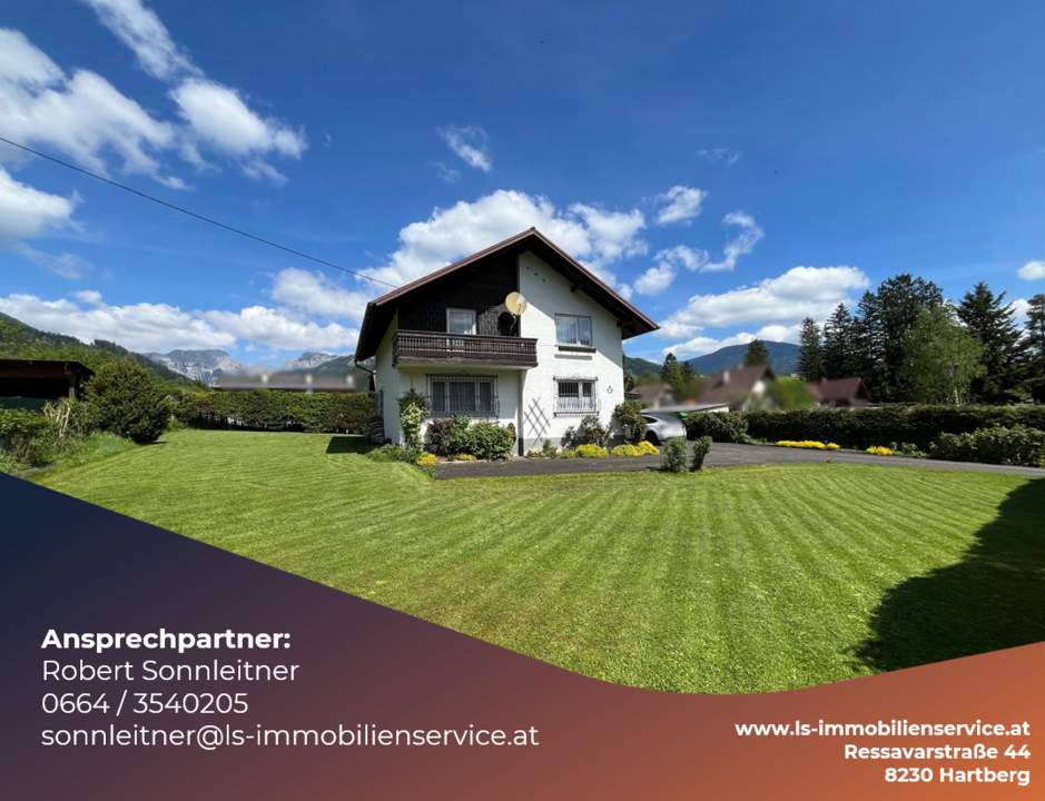 Wohnhaus mit Charakter und vielseitigen Möglichkeiten - Bergblick inklusive!