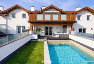 Traumhaftes Reihenhaus mit Pool, sonnigen Terrassen, Balkon und herrlichem Ausblick